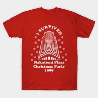 I Survived the Nakatomi Plaza Christmas Party 1988 T-Shirt